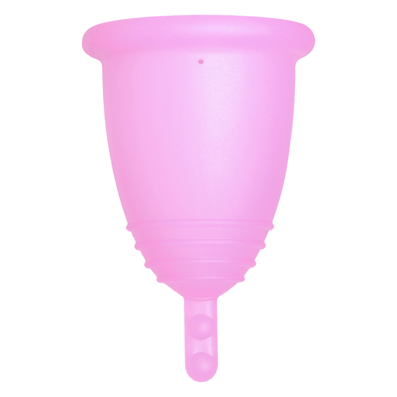 Me Luna® Menstruatiecup | Soft | M | Roze | met Steeltje