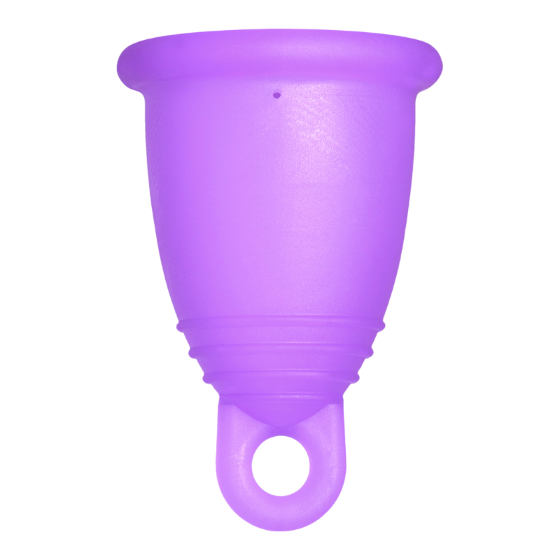 Me Luna® Menstruatiecup | Classic | M | Violet | met Ring