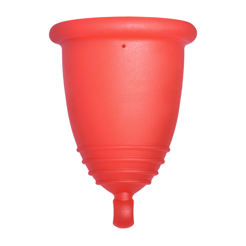 Me Luna® Menstruatiecup | Classic | L | Rood | met Balletje
