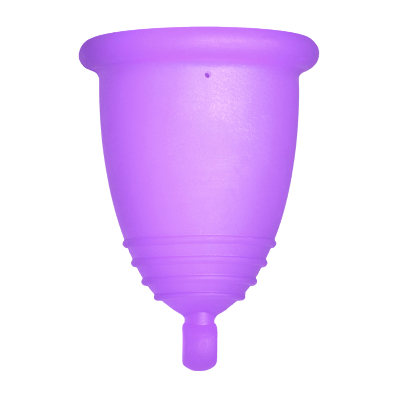 Me Luna® Menstruatiecup | Classic | L | Violet | met Balletje