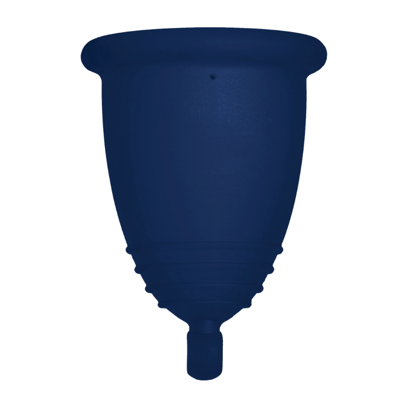 Me Luna® Menstruatiecup | Sport | S | Deep ocean | met Balletje