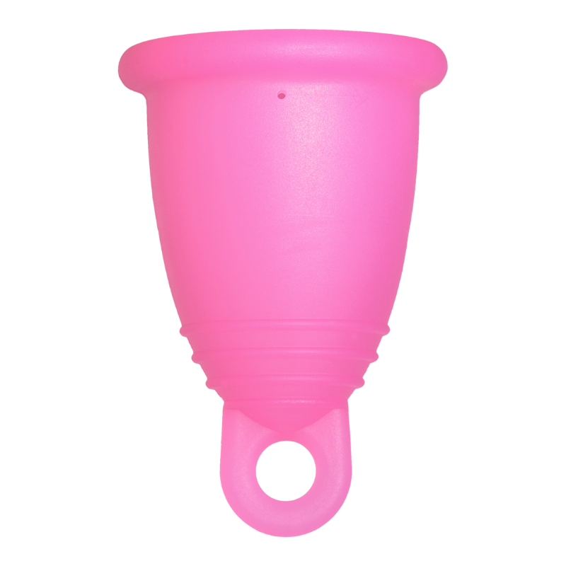 Me Luna® Menstruatiecup | Sport | M | Fuchsia | met Ring