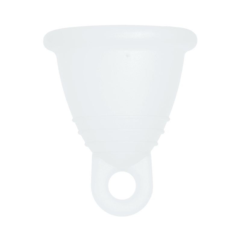 Me Luna® Menstruatiecup | Sport | Shorty M | Naturel | met Ring