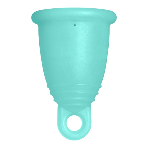 [4260554386869] Me Luna® Menstruatiecup | Classic | M | Mint | met Ring
