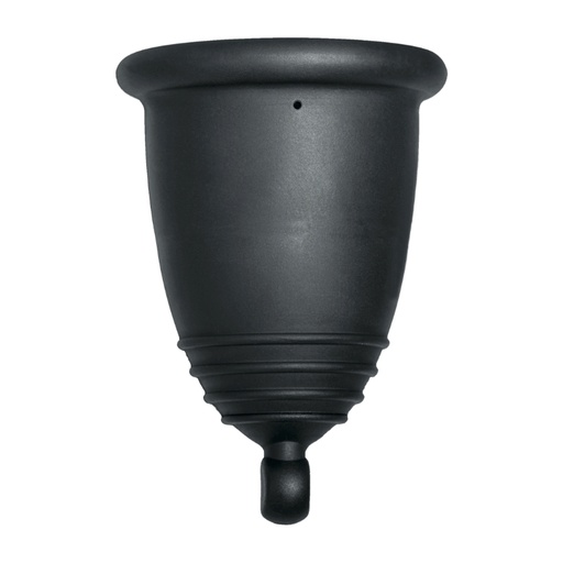 [4260554380713] Me Luna® Menstruatiecup | Classic | L | Zwart | met Balletje