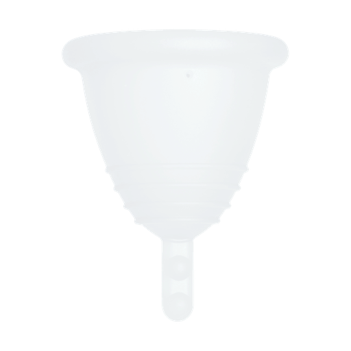 [4260554382496] Me Luna® Menstruatiecup | Classic | Shorty XL | Naturel | met Steeltje